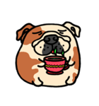 Joy's English Bulldog World (2)（個別スタンプ：35）