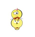 Yellow Chickens（個別スタンプ：35）