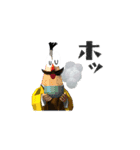 アタマでっかち 角・忍者 とその仲間（個別スタンプ：22）