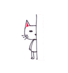 ニヒルねこ（個別スタンプ：37）