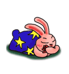 Pink Grumpy Rabbit（個別スタンプ：11）