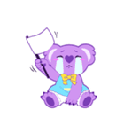 Purple Koala（個別スタンプ：19）