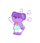 Purple Koala（個別スタンプ：26）