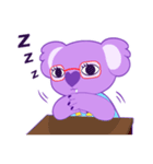 Purple Koala（個別スタンプ：27）