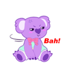 Purple Koala（個別スタンプ：28）