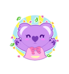 Purple Koala（個別スタンプ：30）