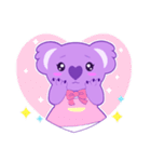 Purple Koala（個別スタンプ：39）