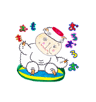 バランスボールでダイエット（個別スタンプ：35）