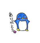 ペンギン。（個別スタンプ：10）