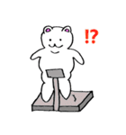 日常で使えるしろくまさん（個別スタンプ：27）