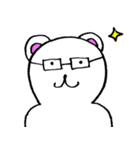日常で使えるしろくまさん（個別スタンプ：34）
