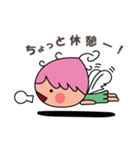 おちゃめな天使（個別スタンプ：9）