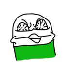 緑シャツのおっさん（個別スタンプ：7）