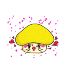 happy mushrooms real color version（個別スタンプ：23）