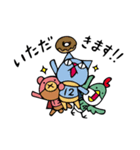 Do your best. Heroes. Communication 2（個別スタンプ：34）