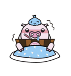 ぶたどんまんスタンプ（個別スタンプ：8）