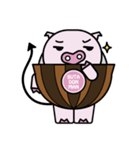 ぶたどんまんスタンプ（個別スタンプ：30）