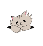 長毛猫カイミちゃん（個別スタンプ：7）