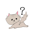長毛猫カイミちゃん（個別スタンプ：8）