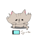 長毛猫カイミちゃん（個別スタンプ：10）