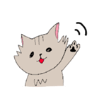 長毛猫カイミちゃん（個別スタンプ：16）