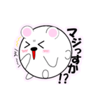 まんまる動物 たまクマくん（個別スタンプ：10）