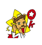 ライオンスター（個別スタンプ：2）