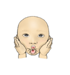 赤ちゃんの顔（個別スタンプ：30）
