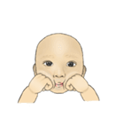 赤ちゃんの顔（個別スタンプ：35）