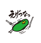 みどりの鳥のらちゅ（個別スタンプ：24）