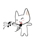 White's life（個別スタンプ：28）