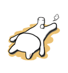 White's life（個別スタンプ：39）