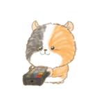 Fishbowl Hamster（個別スタンプ：1）