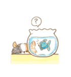 Fishbowl Hamster（個別スタンプ：10）