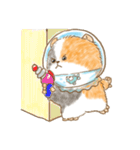 Fishbowl Hamster（個別スタンプ：17）