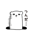 穴からオコジョ part 2（個別スタンプ：4）