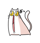 伸びネコ（個別スタンプ：1）