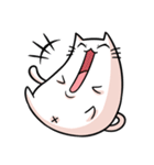 伸びネコ（個別スタンプ：10）