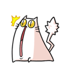 伸びネコ（個別スタンプ：11）
