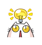 伸びネコ（個別スタンプ：18）