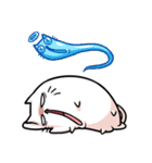 伸びネコ（個別スタンプ：19）