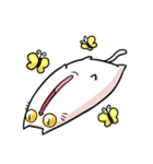 伸びネコ（個別スタンプ：22）
