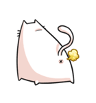 伸びネコ（個別スタンプ：24）