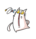 伸びネコ（個別スタンプ：28）