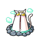 伸びネコ（個別スタンプ：33）