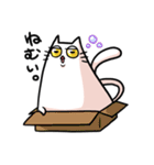 伸びネコ（個別スタンプ：34）