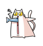 伸びネコ（個別スタンプ：37）