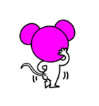 ピンクマウス（個別スタンプ：39）