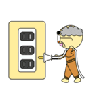 手乗りおじさん（個別スタンプ：16）