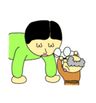 手乗りおじさん（個別スタンプ：34）